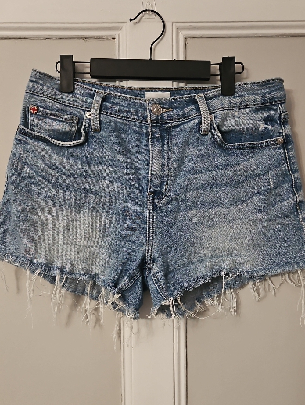 Hudson Denim Shorts Sz 30 Waist 15, Inseam 3in